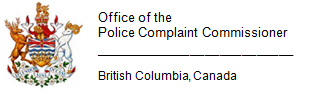 Office of the Police Complaint Commissioner BC crest